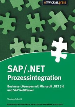 SAP/.NET Prozessintegration, m. CD-ROM - Schmitt, Thomas