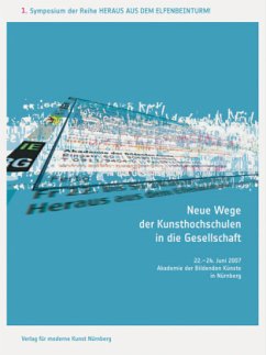 Cover Neue Wege der Kunsthochschulen in die Gesellschaft, m. DVD