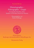 Historiographie - Ethnographie - Utopie. Gesammelte Schriften / Historiographie - Ethnographie - Utopie. Gesammelte Schriften 1