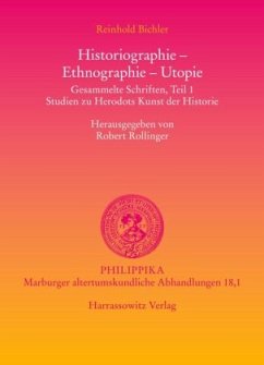 Historiographie - Ethnographie - Utopie. Gesammelte Schriften / Historiographie - Ethnographie - Utopie. Gesammelte Schriften 1 - Bichler, Reinhold
