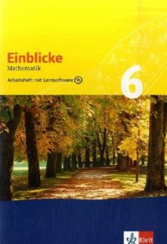 Einblicke Mathematik 6. Ausgabe für Schleswig-Holstein, Niedersachsen, Nordrhein-Westfalen, Hessen, Rheinland-Pfalz, Baden-Württemberg, m. 1 CD-ROM / Einblicke Mathematik, Arbeitshefte, Neubearbeitung