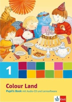 Cover 1. Schuljahr, Pupil's Book m. Audio-CD u. CD-ROM / Colour Land, Ausgabe Baden-Württemberg, Berlin, Brandenburg, Rheinland-Pfalz