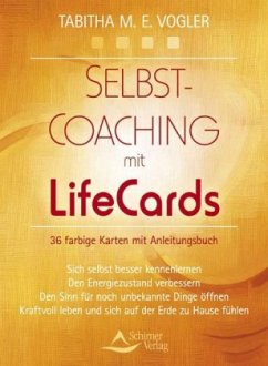 Selbst-Coaching mit LifeCards, Buch u. 36 Karten - Vogler, Tabitha
