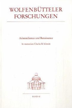 Cover Aristotelismus und Renaissance