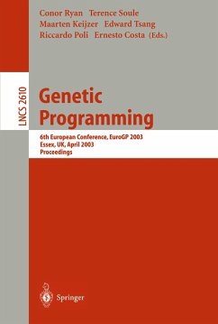 Genetic Programming - Ryan, Conor / Soule, Terence / Poli, Riccardo / Tsang, Edward / Keijzer, Maarten / Costa, Ernesto (eds.)