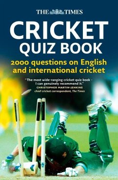 The Times Cricket Quiz Book - Bradshaw, Chris
