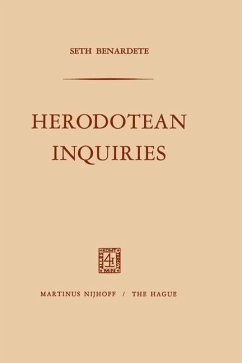 Herodotean Inquiries - Benardete, S.