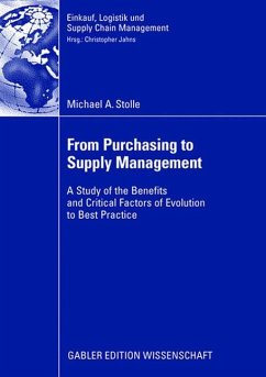 From Purchasing to Supply Management - Stolle, Michael