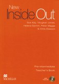 Teacher's Book, w. Test-Audio-CD / New Inside Out, Pre-intermediate