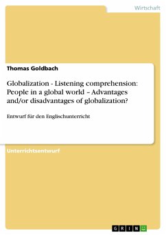 Globalization - Listening comprehension: People in a global world ¿ Advantages and/or disadvantages of globalization?