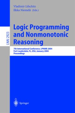 Logic Programming and Nonmonotonic Reasoning - Lifschitz, Vladimir / Niemelä, Ilkka (eds.)