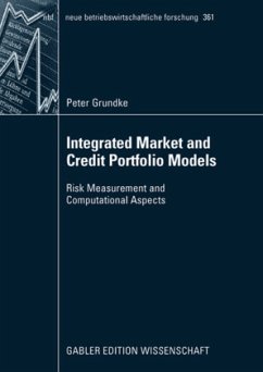 Integrated Market and Credit Portfolio Models - Grundke, Peter