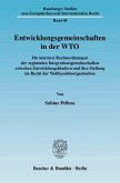 Entwicklungsgemeinschaften in der WTO.