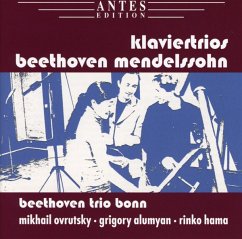 Cover Klaviertrios Beethoven Mendelssohn