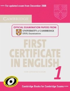 Student's Book without answers / Cambridge First Certificate in English 1 (Exam 2008)