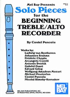 Solo Pieces for the Beginning Treble/Alto Recorder - Puscoiu, Costel