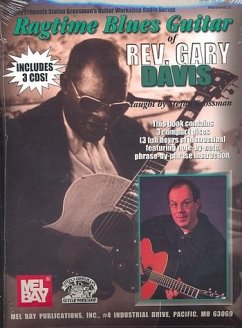 Ragtime Blues Guitar of Rev. Gary Davis: Arranged for Fingerstyle Guitar [With 3 CDs]