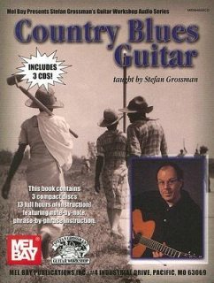 Country Blues Guitar [With 3cds] - Grossman, Stefan