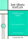 Jose Alberto Kaplan: Sonatina Para Violao