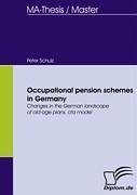 Occupational pension schemes in Germany - Schulz, Peter