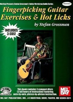 Fingerpicking Guitar Exercises & Hot Licks [With 3 CDs] - Grossman, Stefan