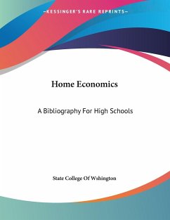 Home Economics - State College Of Wshington