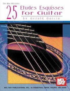 25 Etudes Esquisses For Guitar - Garcia, Gerald