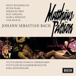 Matthäus-Passion BWV 244 - Wunderlich, Fritz; Pears, Peter; Prey, Hermann