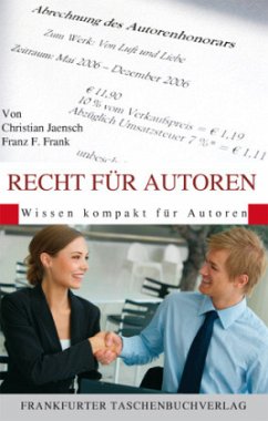 Recht für Autoren - Jaensch, Christian; Frank, Franz F.