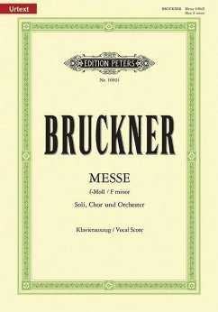 Mass in F Minor Wab 28 (Vocal Score) - Bruckner, Anton