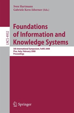 Foundations of Information and Knowledge Systems - Hartmann, Sven / Kern-Isberner, Gabriele (eds.)