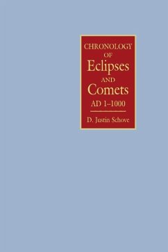 Chronology of Eclipses and Comets Ad 1-1000 - Schove, D Justin; Fletcher, Alan J