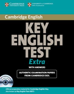Student's Book (with answers), w. CD-ROM and Audio-CD / Cambridge Key English Test Extra