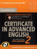Student's Book with answers / Cambridge Certificate in Advanced English 2 (Exam 2008) Student's Book with answers / Cambridge Certificate in Advanced English 2 (Exam 2008)