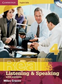 Cover Student's Book, w. 2 Audio-CDs / Real Listening & Speaking 4