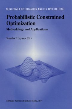 Probabilistic Constrained Optimization - Uryasev