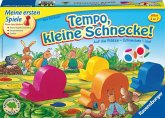Ravensburger Kinderspiel 21420 - Tempo kleine Schnecke, Das spannende Schneckenrennen, Brettspiel und Gesellschaftsspiel