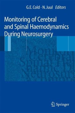 Monitoring of Cerebral and Spinal Haemodynamics during Neurosurgery - Cold, Georg E. / Juul, Niels (eds.)
