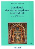 Das Lied - die Kastraten / Handbuch der Verzierungskunst in der Musik, 6 Bde. u. 1 CD-ROM Bd.5