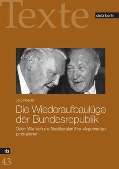 Die Wiederaufbaulüge der Bundesrepublik - Roesler, Jörg