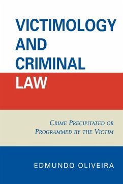 Cover Victimology and Criminal Law