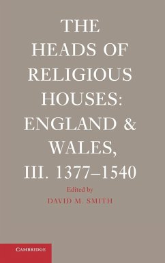 The Heads of Religious Houses - Smith, David M. (ed.)