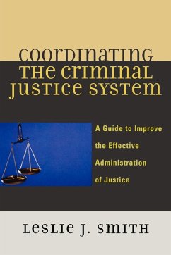Cover Coordinating the Criminal Justice System