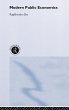 Modern Public Economics - Bild 1