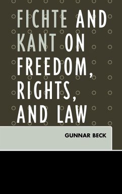 Cover Fichte and Kant on Freedom, Rights, and Law