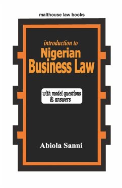 Introduction to Nigerian Business Law - Sanni, Abiola