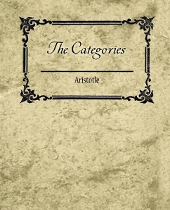 The Categories - Aristotle - Aristotle