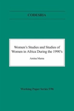 Women's Studies and Studies of Women in Africa During the 1990's - Mama, Amina