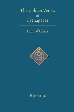The Golden Verses of Pythagoras - D'Olivet, Fabre