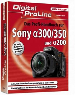 Das Profi-Handbuch zur Sony Alpha 300/350 und Alpha 200 - Exner, Frank